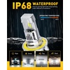image:imageAUXITO 9003 H4 LED Bulbs 80000LM 6500K Bright Wireless Combo Light 2 PCS  15X Brighter Visibility Perfect Beam Pattern 5Minute Plug and Play 999 CANBus Ready9008H13