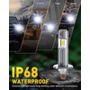 image:imageAUXITO 9005 h11 Bulbs Combo 120000LM HB3 H8 Lighting Conversion Kit 4PCS  15X Brighter Visibility Perfect Beam Pattern 5Minute Plug and Play 999 CANBus ReadyH1