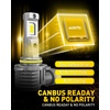 image:imageAUXITO H11 Light Bulbs 40000LM 10X Brighter 6500K Cool White  H11H9H8 Fog Light Plug and Play Pack of 290059006