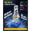 image:imageAUXITO H11 Light Bulbs 40000LM 10X Brighter 6500K Cool White  H11H9H8 Fog Light Plug and Play Pack of 29007HB5