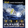 image:imageAUXITO H11 Light Bulbs 40000LM 10X Brighter 6500K Cool White  H11H9H8 Fog Light Plug and Play Pack of 29007HB5