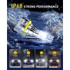 image:imageAUXITO H11 Light Bulbs 40000LM 10X Brighter 6500K Cool White  H11H9H8 Fog Light Plug and Play Pack of 2H11B
