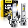 image:imageAUXITO 9003 H4 LED Bulbs 80000LM 6500K Bright Wireless Combo Light 2 PCS  15X Brighter Visibility Perfect Beam Pattern 5Minute Plug and Play 999 CANBus ReadyH1
