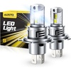 image:imageAUXITO 9003 H4 LED Bulbs 80000LM 6500K Bright Wireless Combo Light 2 PCS  15X Brighter Visibility Perfect Beam Pattern 5Minute Plug and Play 999 CANBus Ready9003H4HB2