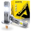 image:imageAUXITO 9005 h11 Bulbs Combo 120000LM HB3 H8 Lighting Conversion Kit 4PCS  15X Brighter Visibility Perfect Beam Pattern 5Minute Plug and Play 999 CANBus ReadyH1