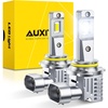 image:imageAUXITO H11 Light Bulbs 40000LM 10X Brighter 6500K Cool White  H11H9H8 Fog Light Plug and Play Pack of 2HB49006