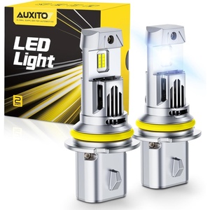 image:imageAUXITO 9003 H4 LED Bulbs 80000LM 6500K Bright Wireless Combo Light 2 PCS  15X Brighter Visibility Perfect Beam Pattern 5Minute Plug and Play 999 CANBus Ready9007HB5