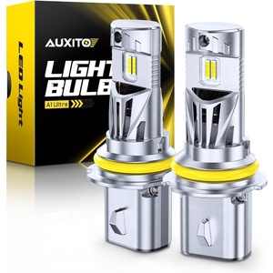 image:imageAUXITO H11 Light Bulbs 40000LM 10X Brighter 6500K Cool White  H11H9H8 Fog Light Plug and Play Pack of 29007HB5