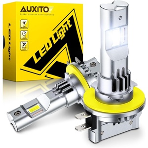image:imageAUXITO H11 Light Bulbs 40000LM 10X Brighter 6500K Cool White  H11H9H8 Fog Light Plug and Play Pack of 2H11B