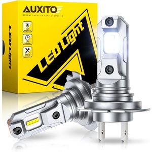 image:imageAUXITO H11 Light Bulbs 40000LM 10X Brighter 6500K Cool White  H11H9H8 Fog Light Plug and Play Pack of 2H7