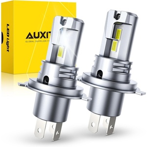 image:imageAUXITO H4 LED Bulbs 80000LM 6500K Bright Wireless Light 2PCS  12X Brighter Visibility Perfect Beam Pattern 5Mins Easy Install 99 CANBus Ready