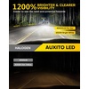 image:imageAUXITO 90059006 LED Bulb HB3HB4 Bulbs 180000LM White Brighter 4PCS  Plug N Play 6000HRS Long Lifespan No Flicker 99 Compatibility OEM Mini Design ToolFree 5Min Install Fits 99 CarsWhite