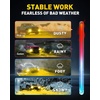 image:imageAUXITO H3 LED Fog Light Bulb 3000K Amber Yellow 46000LM High Penetration 600 Brightness 11 PlugandPlay 10Year Lifespan Canbus Ready for Fog Lamp amp DRL Pack of 2