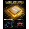 image:imageAUXITO H3 LED Fog Light Bulb 3000K Amber Yellow 46000LM High Penetration 600 Brightness 11 PlugandPlay 10Year Lifespan Canbus Ready for Fog Lamp amp DRL Pack of 2