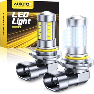 image:imageAUXITO H10 9140 9145 LED Fog Light Bulbs or DRL 6500K White PlugNPlay  360 Full Illumination H1091409145 Fog light Replacement for Cars Pack of 2