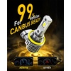 image:imageAUXITO H11 9005 Combo 6500K White 180000LM Mini Size Plug and Play4PCSH119005