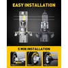 image:imageAUXITO H11 9005 Combo 6500K White 180000LM Mini Size Plug and Play4PCSH139008