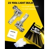 image:imageAUXITO H7 Bulb  1000 Brightness Real 11 Halogen Mini Size 6500K White Illumination for Automotive H7 Fog Lights Plug N Play Pack of 29006HB4