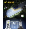 image:imageAUXITO H7 Bulb  1000 Brightness Real 11 Halogen Mini Size 6500K White Illumination for Automotive H7 Fog Lights Plug N Play Pack of 29008h13