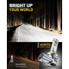 image:imageAUXITO H7 Bulb  1000 Brightness Real 11 Halogen Mini Size 6500K White Illumination for Automotive H7 Fog Lights Plug N Play Pack of 2HB39005