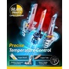 image:imageAUXITO H7 Bulb  1000 Brightness Real 11 Halogen Mini Size 6500K White Illumination for Automotive H7 Fog Lights Plug N Play Pack of 2HB39005
