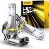 image:imageAUXITO H7 Bulb  1000 Brightness Real 11 Halogen Mini Size 6500K White Illumination for Automotive H7 Fog Lights Plug N Play Pack of 29006HB4
