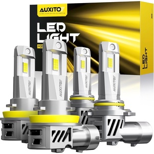 image:imageAUXITO H7 Bulb  1000 Brightness Real 11 Halogen Mini Size 6500K White Illumination for Automotive H7 Fog Lights Plug N Play Pack of 29005H11