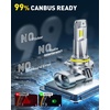 image:imageAUXITO 9005 HB3 LED Bulbs Combo 9X Brighter 5Min Install IP68 2 Pack9005H11