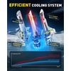 image:imageAUXITO 9005 HB3 LED Bulbs Combo 9X Brighter 5Min Install IP68 2 Pack9005H11