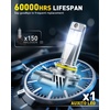 image:imageAUXITO 9005 HB3 LED Bulbs Combo 9X Brighter 5Min Install IP68 2 Pack9005H11