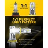 image:imageAUXITO 9005 HB3 LED Bulbs Combo 9X Brighter 5Min Install IP68 2 Pack9007HB5