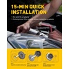 image:imageAUXITO 9005 HB3 LED Bulbs Combo 9X Brighter 5Min Install IP68 2 Pack9008H13