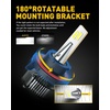 image:imageAUXITO 9005 HB3 LED Bulbs Combo 9X Brighter 5Min Install IP68 2 Pack9008H13
