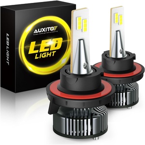 image:imageAUXITO 9005 HB3 LED Bulbs Combo 9X Brighter 5Min Install IP68 2 Pack9008H13