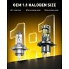 image:imageAUXITO H4 LED Bulbs Combo 6500K White 98000LM Mini Size HB290032PCS