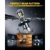 image:imageAUXITO H4 LED Bulbs Combo 6500K White 98000LM Mini Size HB290032PCS
