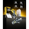 image:imageAUXITO H4 LED Bulbs Combo 6500K White 98000LM Mini Size HB290032PCS