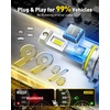 image:imageAXUITO H11H9H8 amp 9005HB3 Light Bulbs Combo 70000LM 2000 Ultra Bright