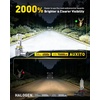 image:imageAXUITO H11H9H8 amp 9005HB3 Light Bulbs Combo 70000LM 2000 Ultra Bright