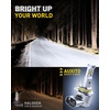 image:imageAUXITO 9005 Bulb 50000LM 1200 Ultra Brightness 6500K Cool White