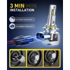 image:imageAUXITO H11H8H9 LED Light Bulbs 96000LM 6500K White Plug and Play2PCS9012