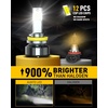 image:imageAUXITO H11H8H9 LED Light Bulbs 96000LM 6500K White Plug and Play2PCSH11