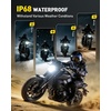 image:imageAUXITO H11H8H9 LED Light Bulbs 96000LM 6500K White Plug and Play2PCSH4 For Motorcycle