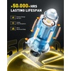 image:imageAUXITO H11H8H9 LED Light Bulbs 96000LM 6500K White Plug and Play2PCSH4 For Motorcycle