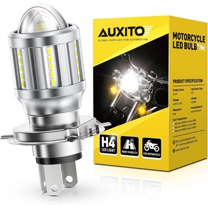 image:imageAUXITO H11H8H9 LED Light Bulbs 96000LM 6500K White Plug and Play2PCSH4 For Motorcycle