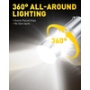 image:imageAUXITO 1156 LED Bulb White Super Bright 7506 1141 1003 BA15S P21W LED Light Replacement with Projector for Backup Reverse Tail Brake DRL Turn Signal Parking Light Pack of 411567506 Pack of 2