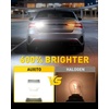 image:imageAUXITO 1156 LED Bulb White Super Bright 7506 1141 1003 BA15S P21W LED Light Replacement with Projector for Backup Reverse Tail Brake DRL Turn Signal Parking Light Pack of 411567506 Pack of 2