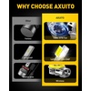 image:imageAUXITO 9005 H11 LED Bulbs 120000LM 6500K Bright IP68 Light 4 PCS