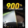 image:imageAUXITO H1 LED Bulbs 48000LM 6500K Bright Wireless Light 2PCS