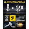 image:imageAUXITO H1 LED Bulbs Combo 6500K White 98000LM 11 Mini Size2PCSH7